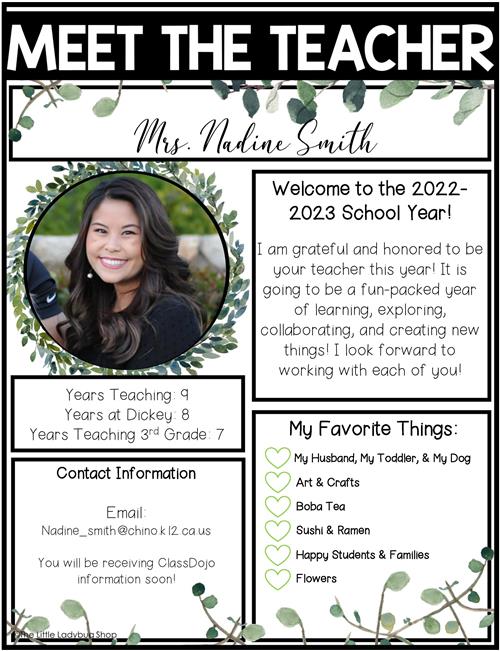 Meet the Teacher